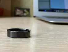 Anillos de acero inoxidable para mujer y hombre, joyería de boda, color negro, ancho de 6mm