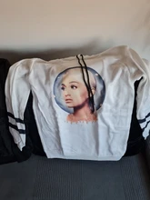 Ariana Grande gracias la próxima Harajuku sudaderas con capucha de las mujeres/los hombres Ullzang 7 anillos Hip Hop sudadera no Me llames sudadera Ángel mujer/hombre