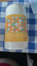 Happyflute-100% biodegradables y de pañales desechables, forros de tela, 1 rollo, Envío Gratis