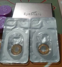 EYESHARE- 2 unids/par cariño serie lentes de contacto cosméticos de Color de ojos Yealy uso