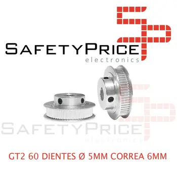 

1x GT2 toothed pulley 60 teeth hole 5 MM belt 6 MM printer 3D CNC