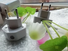 Luminaria-Lamp Mushroom Night-Light Us-Plug LED Induction-Dream Novelty Fungus 220V EU