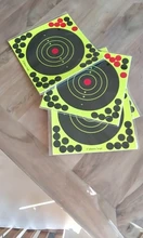 10 Uds. Splatter Flower objetivo colorido 8 pulgadas objetivos pegatinas metas para 2020 gran oferta Shoot Target adhesivo reactividad objetivo Shoot Target dianas para tiro al blanco