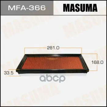 Воздушный Фильтр A-243v Masuma(1/48) Пропитка Masuma арт. MFA366