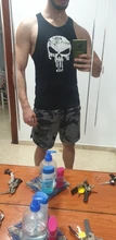 Camiseta sin mangas con estampado de calavera para hombre, Camiseta de tirantes de ropa de gorila para gimnasio y culturismo, envío gratis, 2019