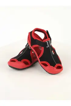 

Red Male Baby Sandals Shoes