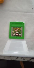 Cartucho para videojuego de 16 bits, Cartucho para consola de juego de Pokemon, serie Azul, PLATA VERDE, cristal, amarillo, rojo y dorado