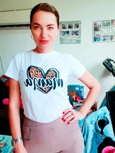 Camiseta con estampado de aspecto familiar para madre e hija, ropa a juego para madre e hija