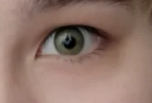 Easysmall puro verde marrón hecho de pupila pequeña para los ojos lentes de contacto de color cosmético 2 unids/par receta miopía