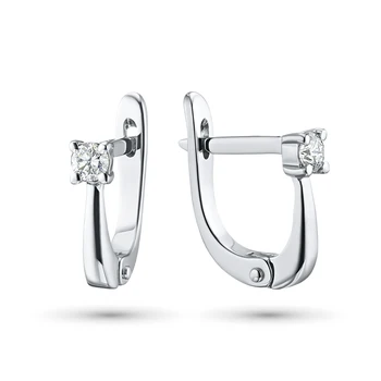 

Earrings made of white gold with diamond e0901sg09100700