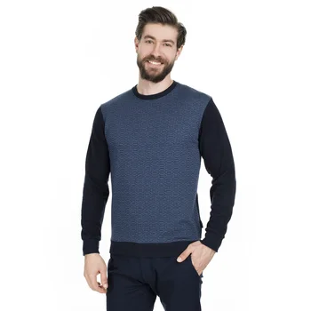 

Buratti Crew Neck Sweat Long Sleeve Male Sweat Casual Sweatshirts Fashion Men Clothing 456404