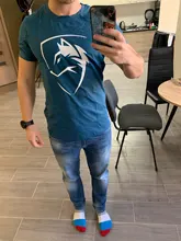 Camiseta gótica de entrenamiento para hombre, ropa de calle de Fitness, camisetas de moda, Camiseta de algodón