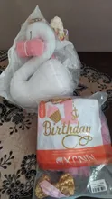 Cabeza de cisne 3D para decoración de habitación de niños, decoración colgante de pared para habitación de niños, guardería, casa de juego de instalación suave