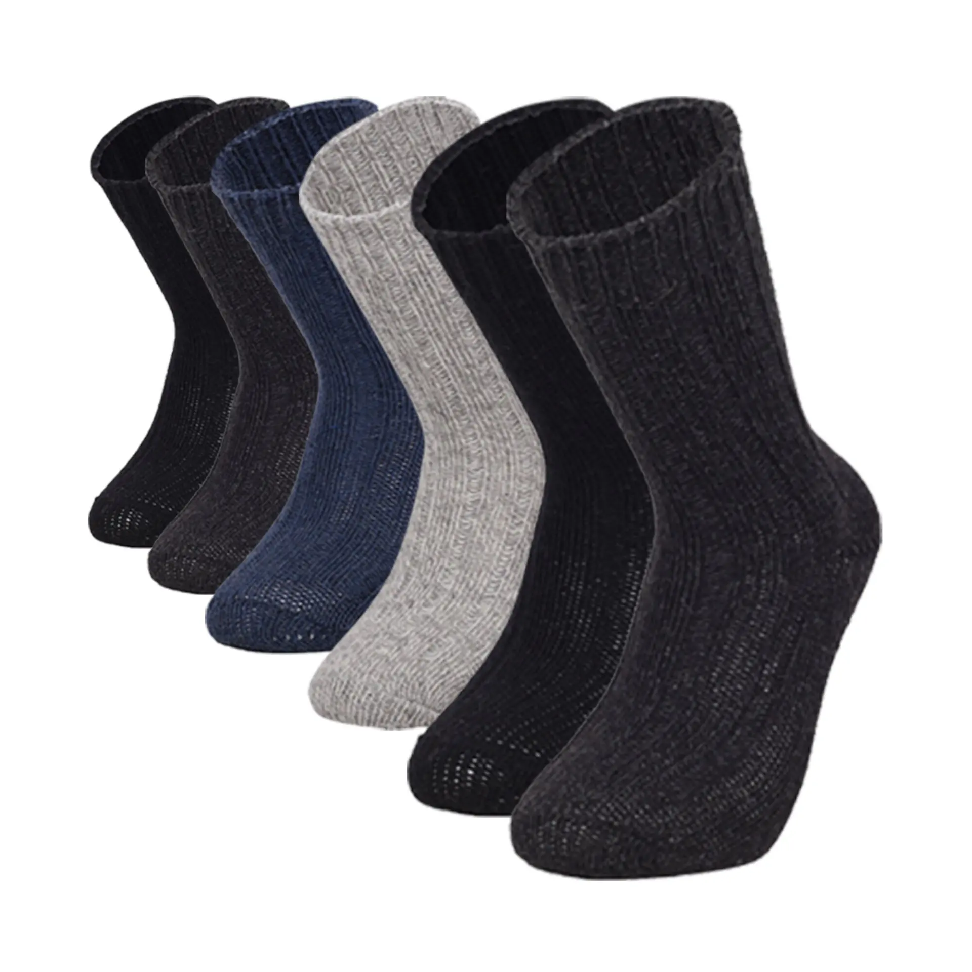 6-Piece Woolen Winter Men's Socks