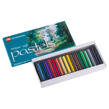 

Set of artistic pastels olki soft summer dry 16 colors