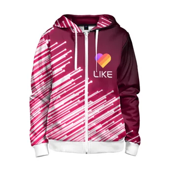 

Children's sweatshirt 3D with zipper like