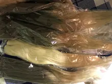 Miss Rola-extensiones de cabello sintético para mujer extensiones de cabello sintético liso de 24 pulgadas, con trenzas Jumbo preestiradas de color rubio y rosa, venta al por mayor, pelo Kanekalon