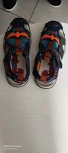 Sandalias de verano para niños, zapatos de playa, dibujo de Spider-Man, suaves