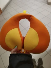 Cojín de aire para reposacabezas de coche en forma de U, soporte portátil de viaje para la cabeza para bebé, almohada para dormir en casa para cuello, regalo para niños