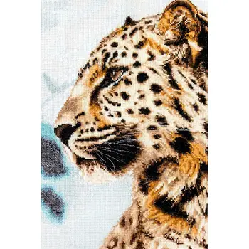 

Bu4006 leopard embroidery set 21,5*31,5 cm, Luca-s