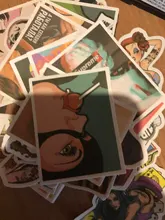 VANMAXX 50 Uds chicas pegatinas de grafiti calcomanía de vinilo a prueba de agua para casco para portátil equipaje de bicicleta