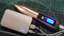 Pluma de Plasma LCD con iluminación LED, máquina láser para eliminación de tatuajes, topos, cuidado facial, eliminación de etiquetas para la piel, eliminación de manchas de verrugas y pecas