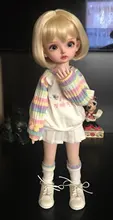 Muñeca BJD Shuga Fairy Rita 1/6, figuras de Anime de resina para niños, regalo sorpresa para niñas, conjunto completo de cumpleaños YOSD de 26cm