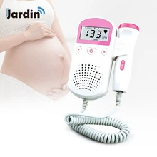 Monitor Pocket Doppler Heartbeat-Detector Ultrasound Baby Baby-Heart-Rate Home