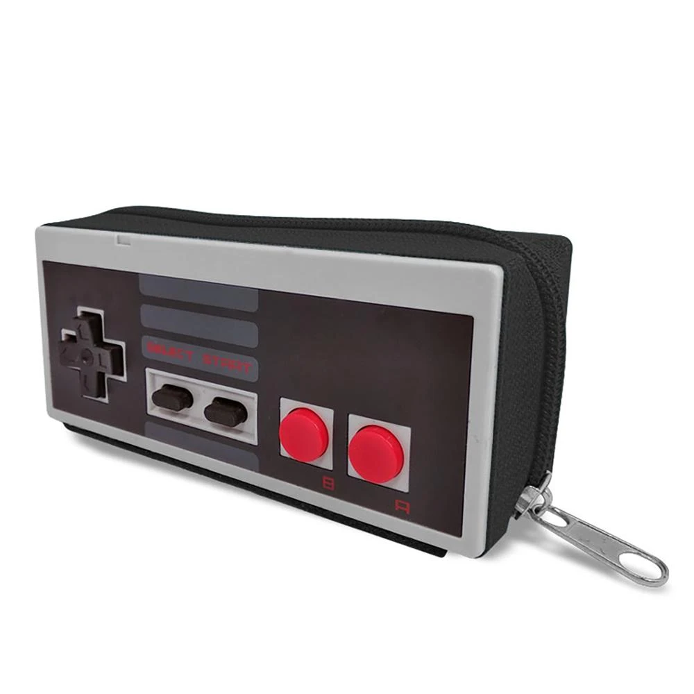 Monedero cartera hecho con mando nintendo NES, cierre de cremallera, forrado en su interior, estilo gamer, friki original|Monederos| AliExpress