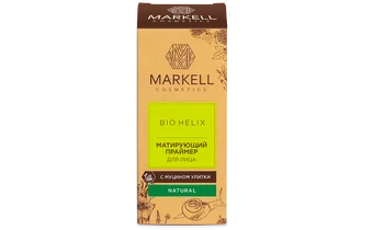 

Matting primer for face BIO-HELIX with mucin snail Markell