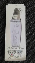 Pet-Nail-Clipper Cutter File-Cutting-Scissors Claw Led-Light Nails Cat Professional 