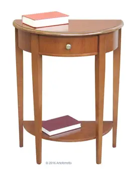 

Console table with drawer and shelf