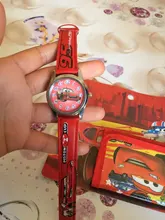 Conjunto de reloj de billetera de dibujos animados para niños, relojes de Historia de coche encantadores para niñas o niños, regalos de cumpleaños, reloj de cuero de cuarzo para estudiantes, gran oferta