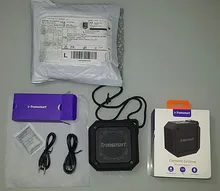 Tronsmart Element Groove (Force Mini) altavoz portátil Bluetooth 5,0 con resistencia al agua IPX7, bajo Superior, asistente de voz