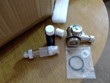 Kit de sistema generador de CO2 para acuario, cilindro generador de co2 de acero inoxidable, Kit de Reactor de dióxido de carbono para plantas