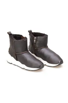 

Real Sheepskin Suede Genuine Leather Warm Wool Women Winter Autumn Ankle Boots for Woman Snow Waterproof Fur Lined 191057