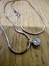 Cadena de serpiente de plata de ley 925, collares de serpiente de alta calidad, regalo de joyería al por mayor