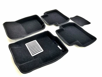 

Textile 3D mats euromat3d luxe in the salon for Peugeot 4007 with metal backing