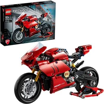 

Technic Ducati Panigale V4 R motorcycle, collectible Superbike display model, multicolor (Lego ES 42107)