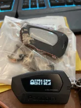 Dos vías versión rusa dxl4950 Funda de cuero para pandora dxl 4950 DX-90BT DX-91 DX9X D173/ TTS Lora coche de control remoto