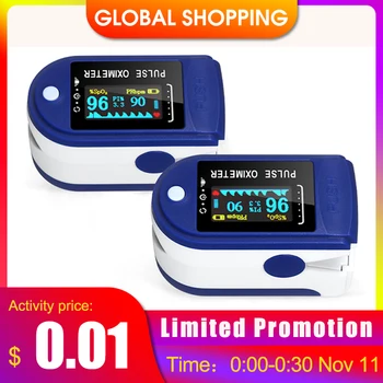 

Fingertip Pulse Oximeter OLED Display Finger Clip Oximetro HRV SpO2 PR PI Respiratory Rate Sleep Monitor for Household Use