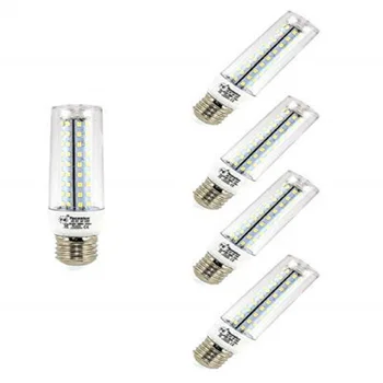 

Lámpara Bombilla LED de Maíz 12 W, Luz Cálida 3000, 1020 Lúmenes, Reemplazo de 100W Hálogena Bombilla (5-Unidades) 43809