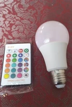 Spotlight Changing-Lamp Dimmable-Light Led-Bulb Smart-Control 16color 220v E27 Led 110v