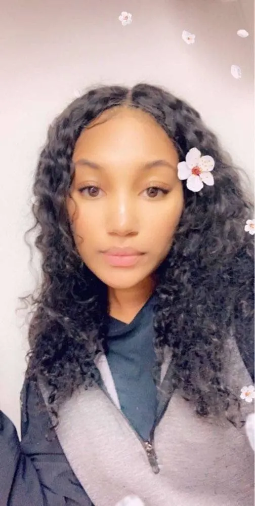 Transparent 360 Lace Frontal Wig Deep Curly photo review