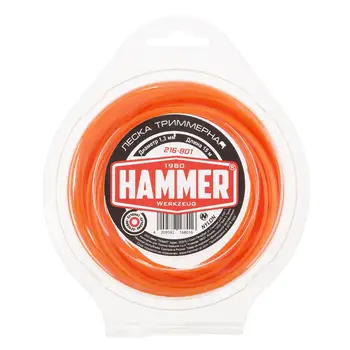 

Fishing line for trimmers HAMMER 216-801
