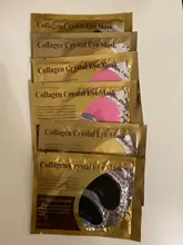 Mascarilla de colágeno para ojos, máscara para el cuidado de la cara, parches debajo de los ojos, elimina la hinchazón del círculo oscuro, antiarrugas, 16 Uds./8 pares