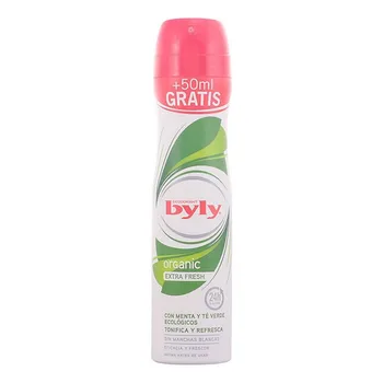 

Spray Deodorant Organic Extra Fresh Byly (200 ml)