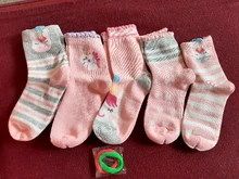 Calcetines de invierno gruesos de algodón para niño niña de dibujos animados bonitos calcetines suaves con estampado de Animal calcetines para niños 5 par/lote calcetines infantiles calcetines antideslizante niño