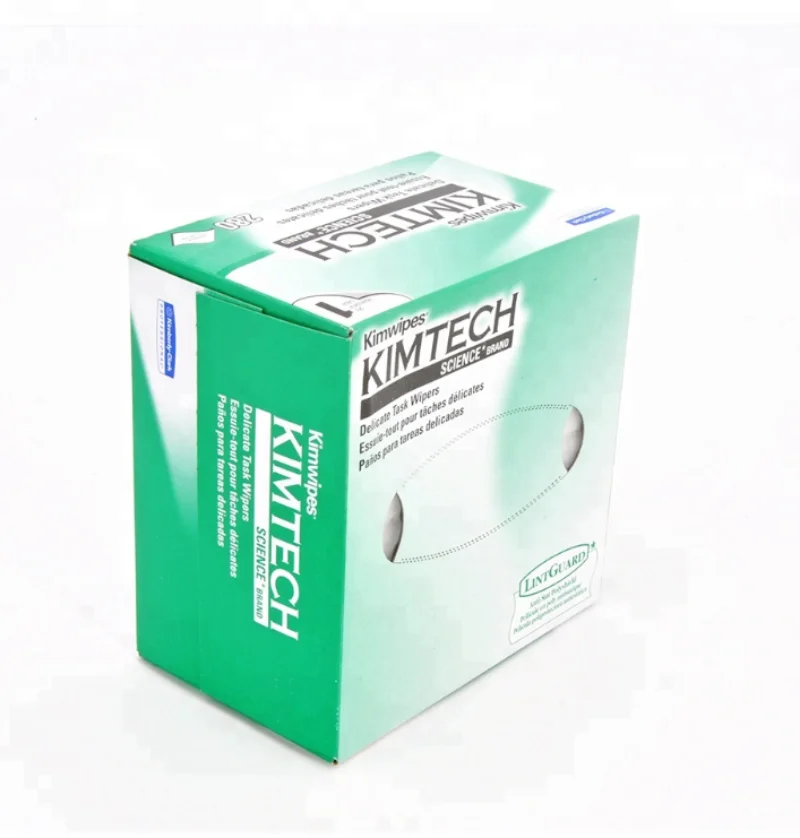Поддержка FiberCleaningTool Kimwipes dustfreepaper280 шт/коробка деликатные Стеклоочистители