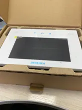 VANSOALL-videoportero con cable, timbre de puerta con Monitor a Color de 7 pulgadas y timbre impermeable, soporte de desbloqueo